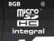 MicroSDHC 8GB 1 Adapter INMSDH8G4V2