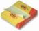 Kartki samoprzylepne w pudełku Z-et 75x75 żółte