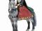 Figurka Królowa na końskim grzbiecie -SLH70048