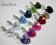 Zawieszka charms ~ Swarovski serce ~ PROMOCJA!