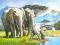 Nowe puzzle 120 Castorland C12466 Elephant Family