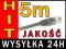 KABEL SIECIOWY PROSTY UTP RJ45 CAT.5E 5 m MOCNY FV