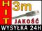 KABEL SIECIOWY PROSTY UTP RJ45 CAT.5E 3 m MOCNY FV