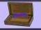 Szkatułka,kuferek,pudełko na biżuterię - drewn