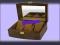 Szkatułka,kuferek,pudełko na biżuterię - drewno
