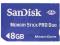 SanDisk Memory Stick PRO DUO 8GB - PSP Mp3 - WaWa