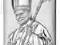 Wyjątkowy obrazek / ikona Papież Jan Paweł II