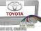 Toyota Avensis Yaris kostka ISO ramka radio XTO03