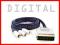 Kabel SCART (EURO) - 3xRCA DIGITAL Hi-END 1,5m