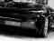 Czarna bestia (Sport car) - fototapeta 183x254 cm