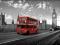 LONDYN - WESTMINSTER BRIDGE BUS - plakat 61x92cm