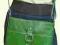 Skórzana torebka Florence w kolorze zielonym