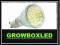 ŻARÓWKA LED 4,8W GU10 24 SMD 5050 HALOGEN WARSZAWA