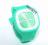 ZEG001D- Zegarek JELLY WATCH - kolor zielony