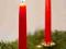 Dekoracyjne świeczki choinkowe! 12 cm RÓŻNE KOLORY