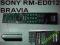 Pilot do SONY Bravia RM-ED012 ORYGINALNY Nowy +bat