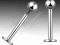 labret z kulką - wewnętrzny gwint - 1.2/8/2.5