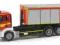 HERPA MAN TGS rolloff container truck H0