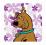 Ręcznik/Ręczniczek do rąk 30x30 Scooby Doo-Fiolet