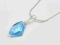 Łańcuszek wisior SWAROVSKI GALACTIC 19 AQUAMARINE