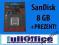 SANDISK EXTREME HD ULTRA 8 GB 15 MB/s + PREZENT!