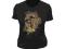 MISERY SIGNALS Gold Girl Girlie Shirt (Black) M