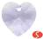 Swarovski Heart 6228 10 mm Provence Lavender