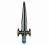 Dmuchany miecz 54cm rycerz zabaka lego HY02038
