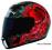 KASK OZONE A989 SCORPION BLACK/RED SKLEP