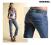 DIESEL WENGA JEANS BIODRÓWKI NIEBIESKIE W32 L32