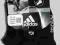 Adidas, czarne skarpety stopki r. 24-29, 3 pak