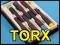 Zestaw narzędzi serwisowych TORX 7 sztuk komplet