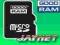 4 GB GOODRAM karta micro SDHC 4GB microSD+ad SD FV