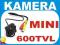 Kamera płytkowa wysokiej jakości 600 linii UKRYTA