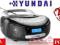 -HIT- ODTWARZACZ CD HYUNDAI TRC105A3 MP3 LCD RADI