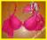 PUSH-UP *** MALINOWY *** NBB Lingerie *** 85 C