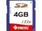 Pretec Karta SD 4GB 133x BEZ HC do starszych foto