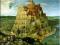 Pieter Bruegel - Wieża Babel - 80x60 nf4