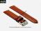 pasek do zegarka 20 mm DILOY SL6.20.3 BRĄZOWY