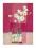 Plakat obraz 30x40cm AGB-20518 FUCHSIA AND DAISIES