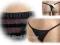 FZ*I002 INTIMISSIMI 0338 NOWE GRANATOWE STRINGI L