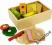 Lunch Box Drewniany Zestaw Obiadowy | Wonder Toy