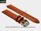 pasek do zegarka 18 mm DILOY P338.18.3 BRĄZOWY