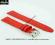 pasek do zegarka 16 mm DILOY 344.16.06  CZERWONY