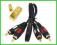 Kabel 2xRCA wt/ 2xRCA wt ( 2xChinch ) GOLD 10 m