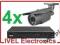 MONITORING BCS + 4 X KAMERA 700TVL SONY EFFIO ZOOM