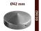elementy kute - daszek okrągły daszki fi 42 mm