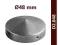elementy kute - daszek okrągły daszki fi 48 mm