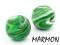 LAMPWORK ZIELONY 20MM 1SZT *MARMON*