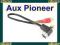 ZŁĄCZE sygnałowe AUX Pioneer 2 x RCA